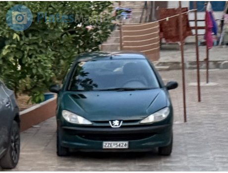 ZZE-5424, Peugeot 206