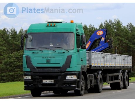 AK 2083-6, MAZ-MAN 543265
