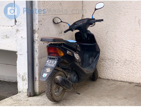 4313 ПМА, License plate without vehicle