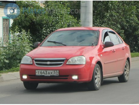 т643ах57, Chevrolet Lacetti