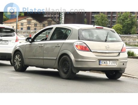 KWA 7J99, Opel Astra