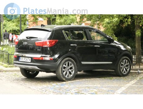 KK 93674, Kia Sportage