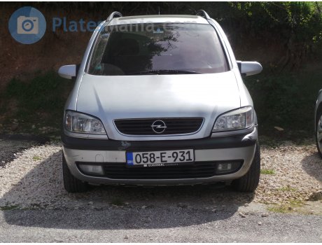 O58-E-931, Opel Zafira