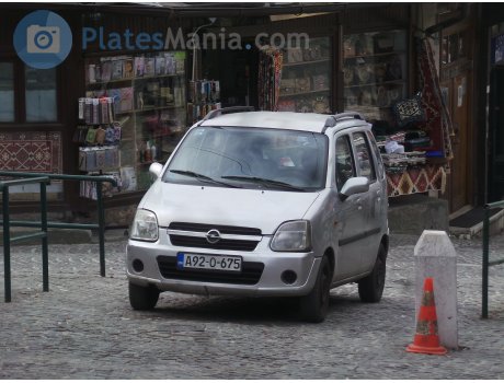 A92-O-675, Opel Agila