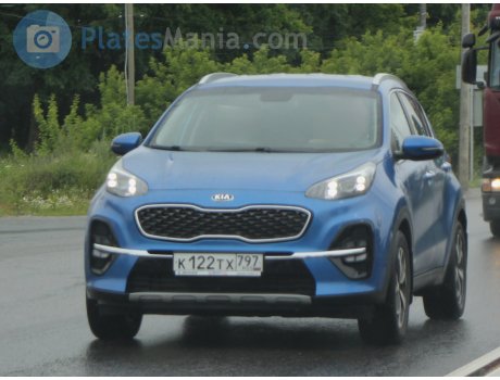 к122тх797, Kia Sportage