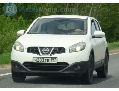 н283тв197, Nissan Qashqai