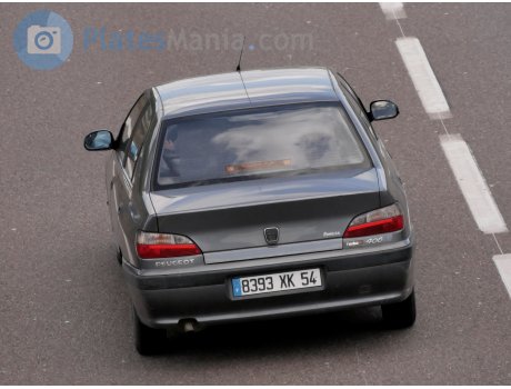 8393 XK 54, Peugeot 406