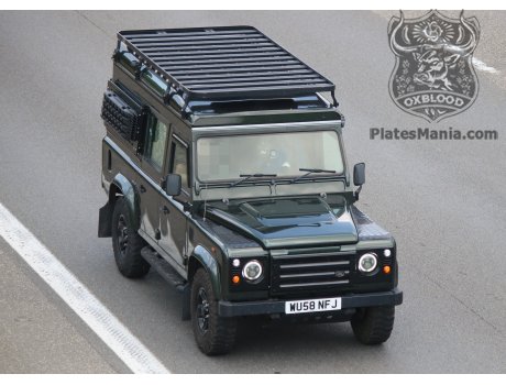 WU58 NFJ, Land Rover Defender
