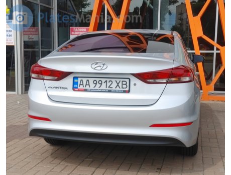 AA 9912 XB, Hyundai Elantra
