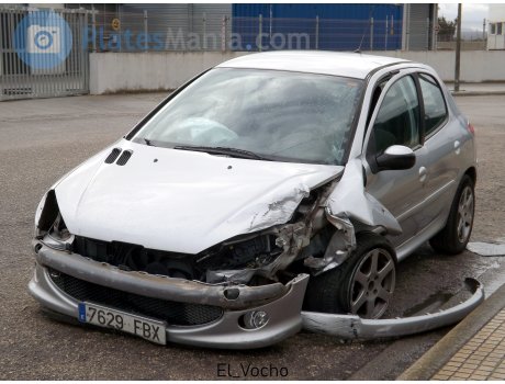 7629 FBX, Peugeot 206