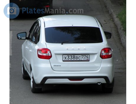х338вс774, Lada (VAZ) 2191 Granta