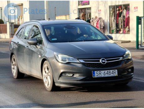 SR 6484R, Opel Astra