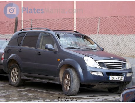 8917 CGC, SsangYong (KGM) Rexton