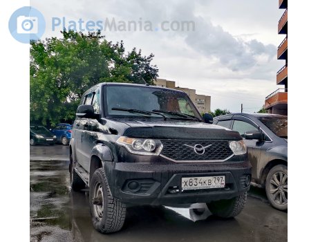 х834кв797, UAZ 3163 Patriot