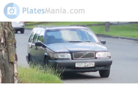 7OT T 4074, Volvo 850