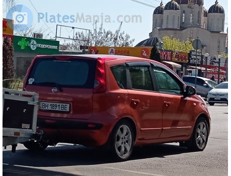 BH 1891 BE, Nissan Note