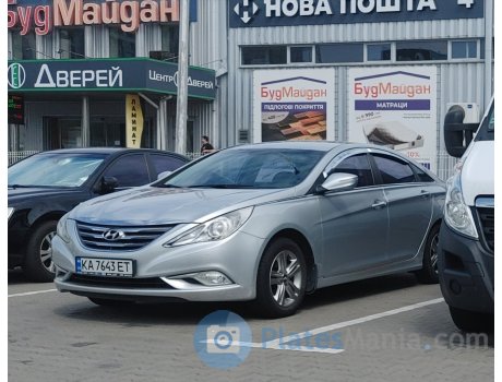 KA 7643 ET, Hyundai Sonata