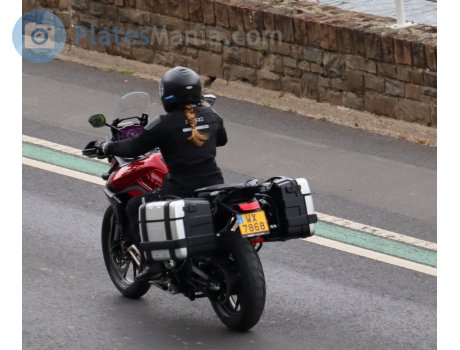 WX 7868, Triumph Motorcycles Tiger