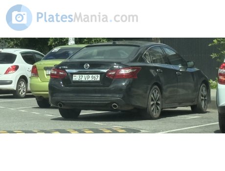 37 VP 967, Nissan Teana