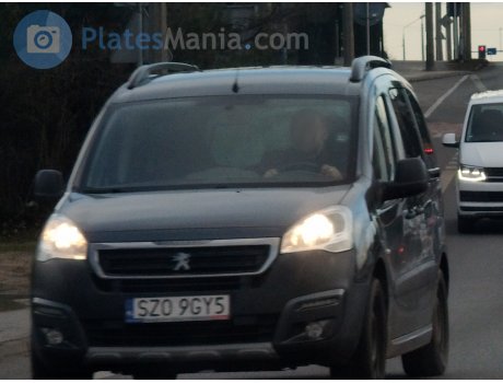 SZO 9GY5, Peugeot Partner