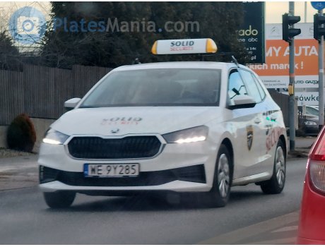 WE 9Y285, Skoda Fabia