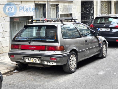 YBI-9078, Honda Civic