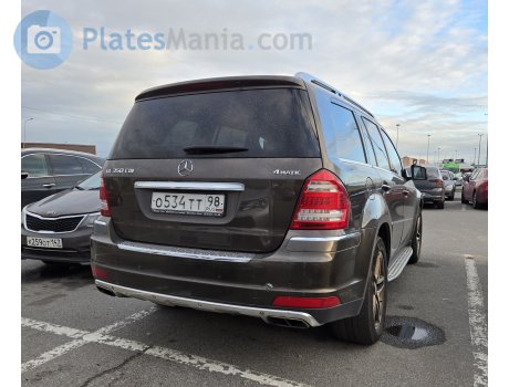 о534тт98, Mercedes-Benz GL-Klasse