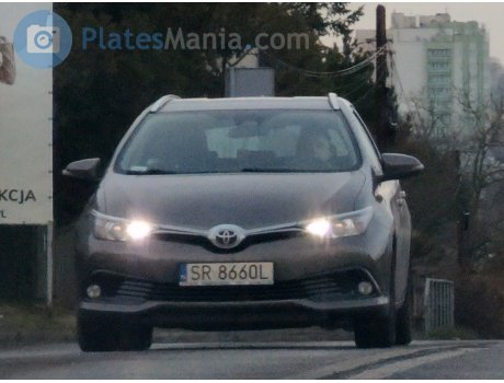 SR 8660L, Toyota Auris