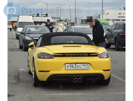 к963хс147, Porsche Boxster