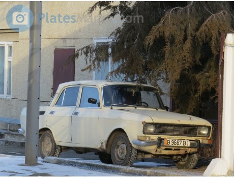 B 9667 BI, Moskvich (AZLK) 2138/2140