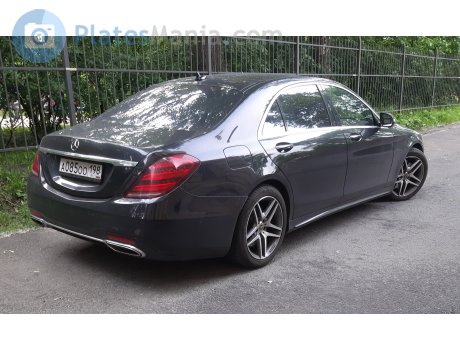 а085оо198, Mercedes-Benz S-Klasse