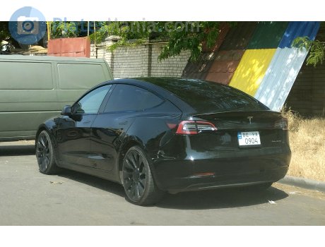BE 0904 YA, Tesla Model 3