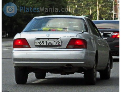 р691ве196, Toyota Vista