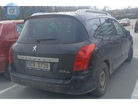 9C9 0739, Peugeot 308
