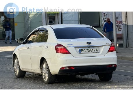 BC 7541 YA, Geely Emgrand