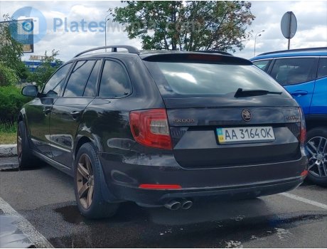 AA 3164 OK, Skoda Superb