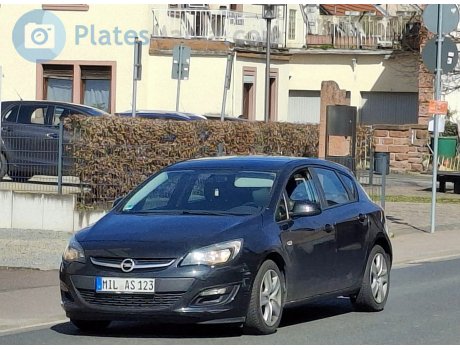 MIL AS 123, Opel Astra