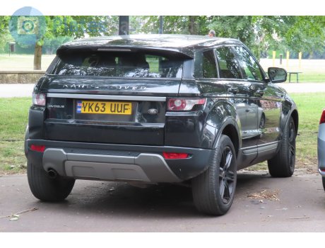 YK63 UUF, Land Rover Range Rover Evoque