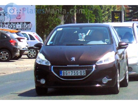 BG 750-DS, Peugeot 208