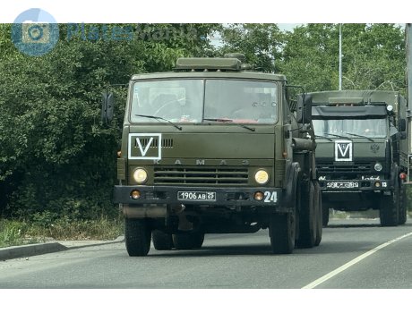 1906 ав 25, KamAZ 5320/5321