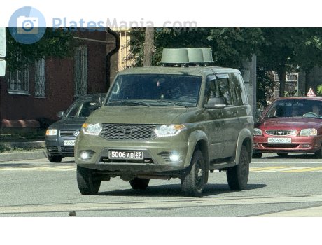 5006 ав 25, UAZ 3163 Patriot