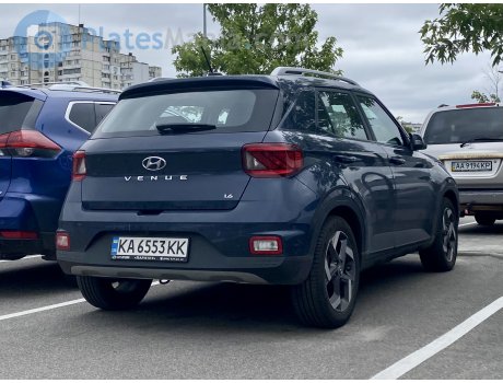KA 6553 KK, Hyundai Venue