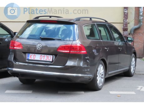 K0 013U, Volkswagen Passat