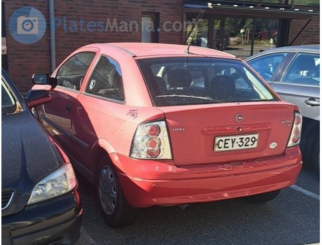 CEY-329, Opel Astra