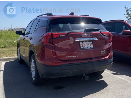 CNJ-7591, GMC Terrain
