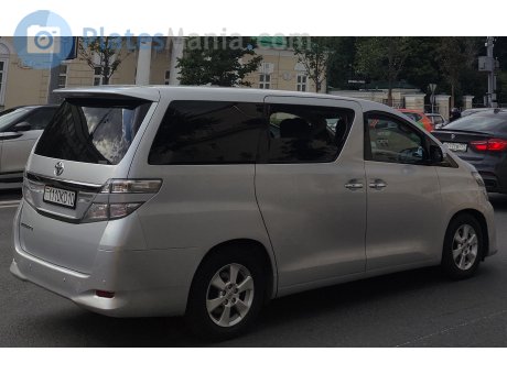 1110KD10, Toyota Vellfire