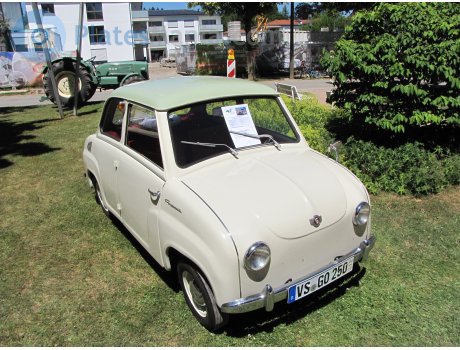 VS GO 250 (03/11), Glas Goggomobil T