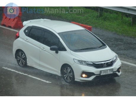 B 2661 TYO, Honda Jazz
