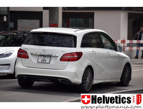 ZG 999, Mercedes-Benz B-Klasse