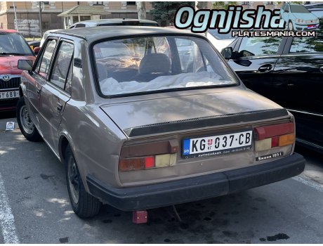 KG 037-CB, Skoda 105